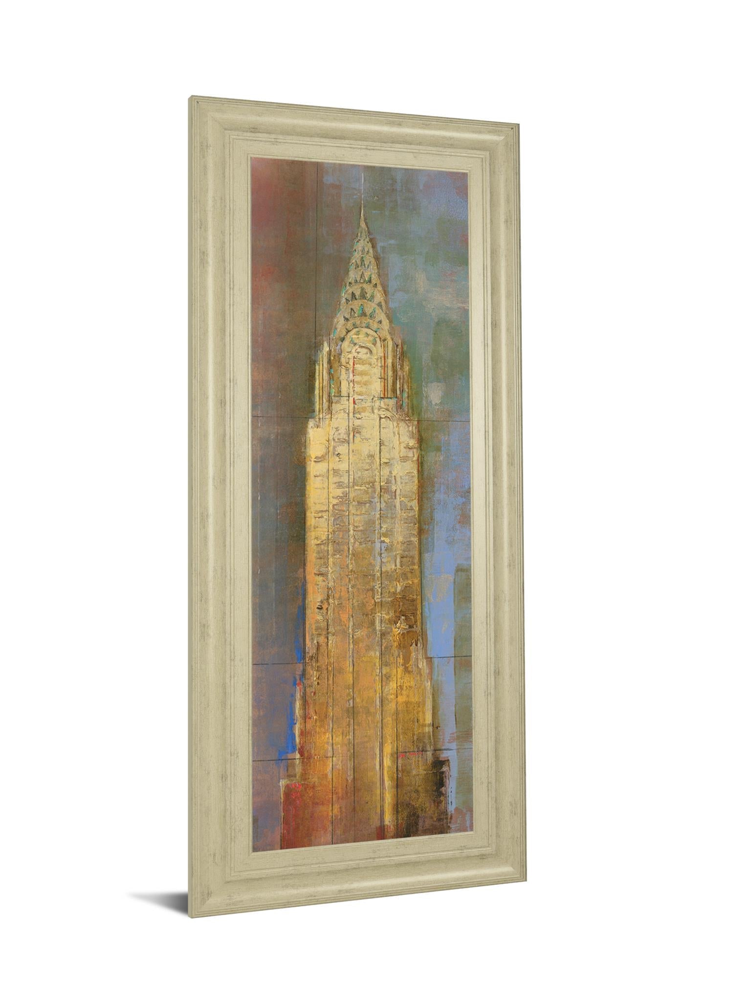 Chrysler By Longo 18X42 Framed Print