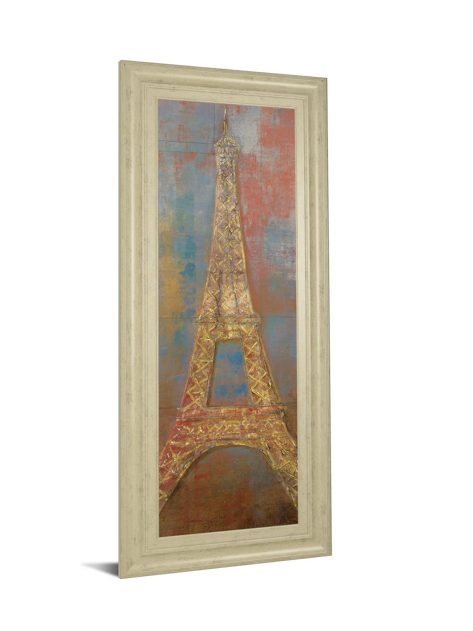 Eiffel By Longo 18X42 Framed Print