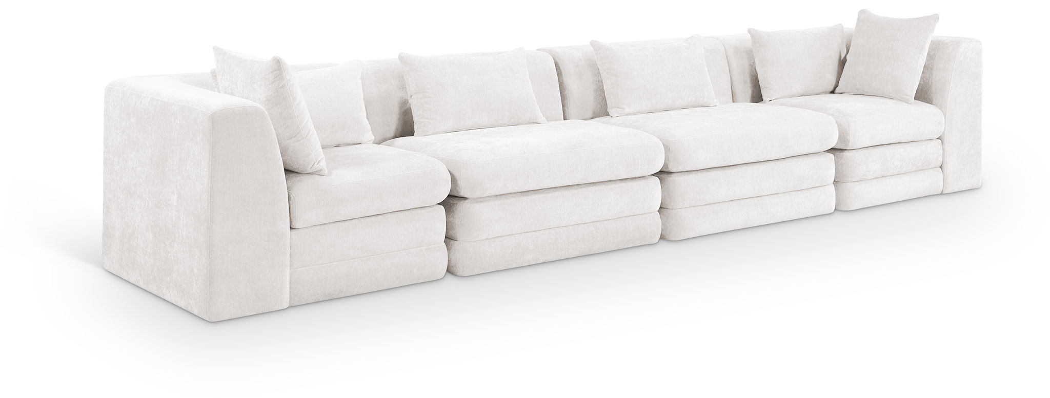 Stellar - 4 Piece Upholstered Modular Sectional