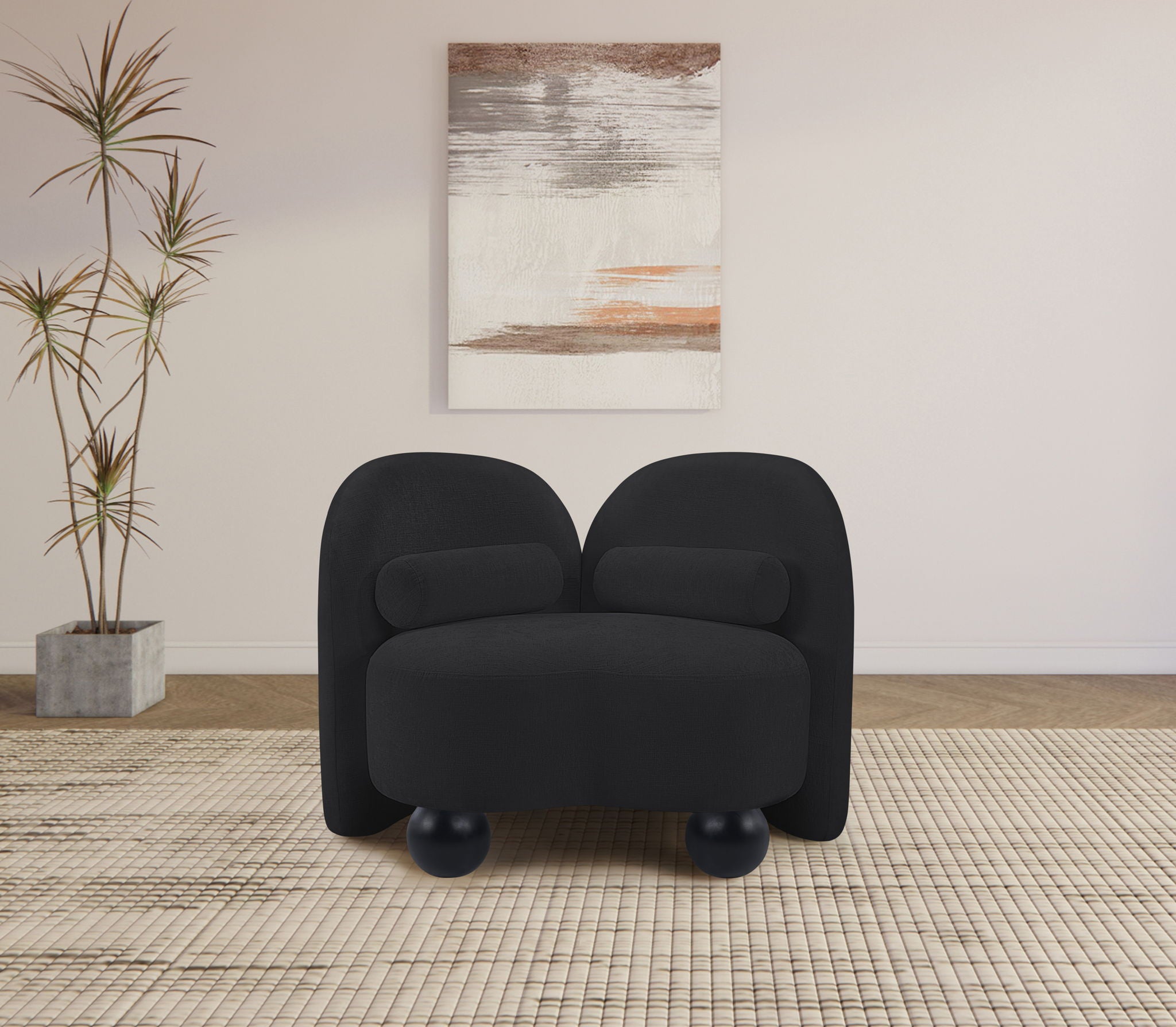 Daphne - Chenille Chair