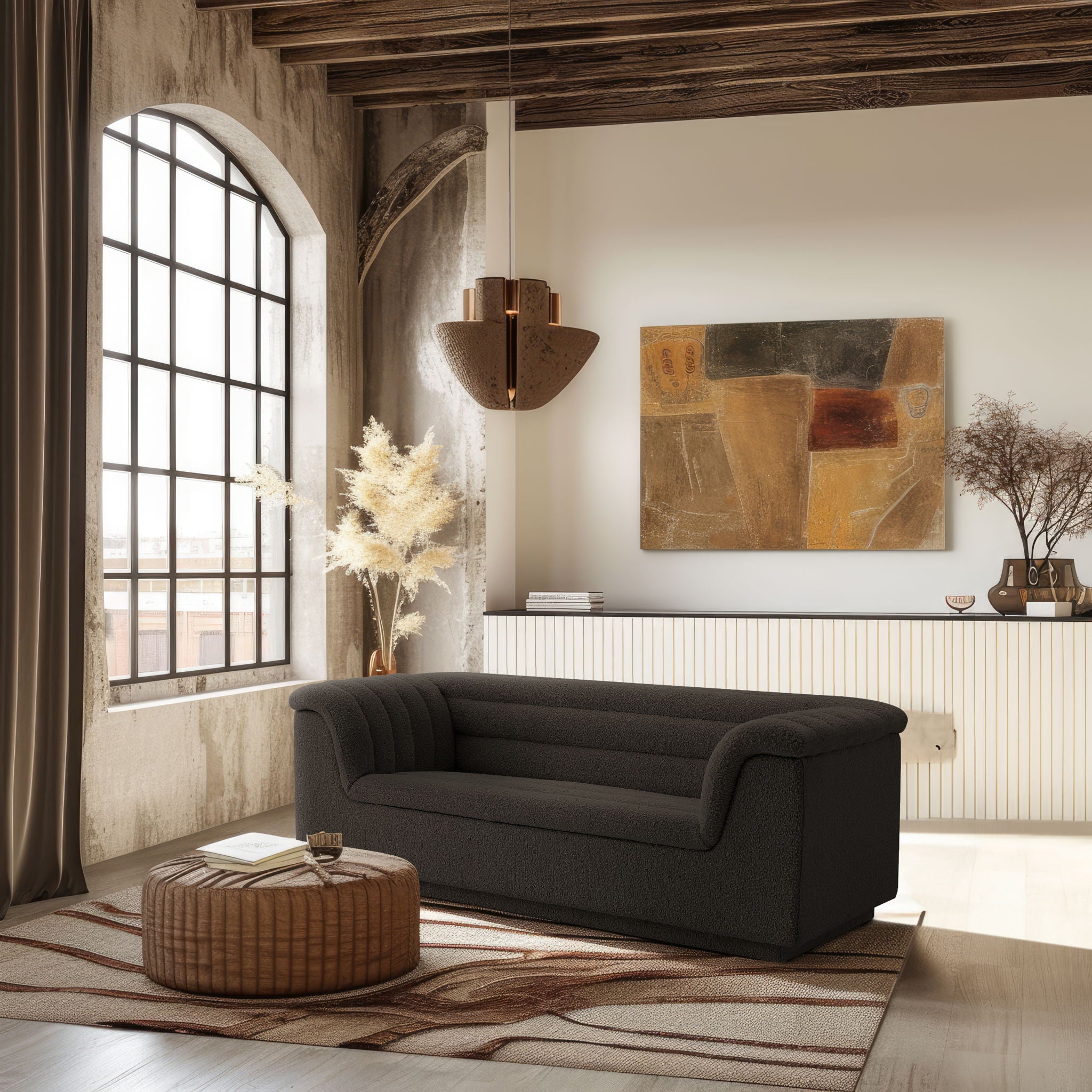 Cascade - Boucle Loveseat