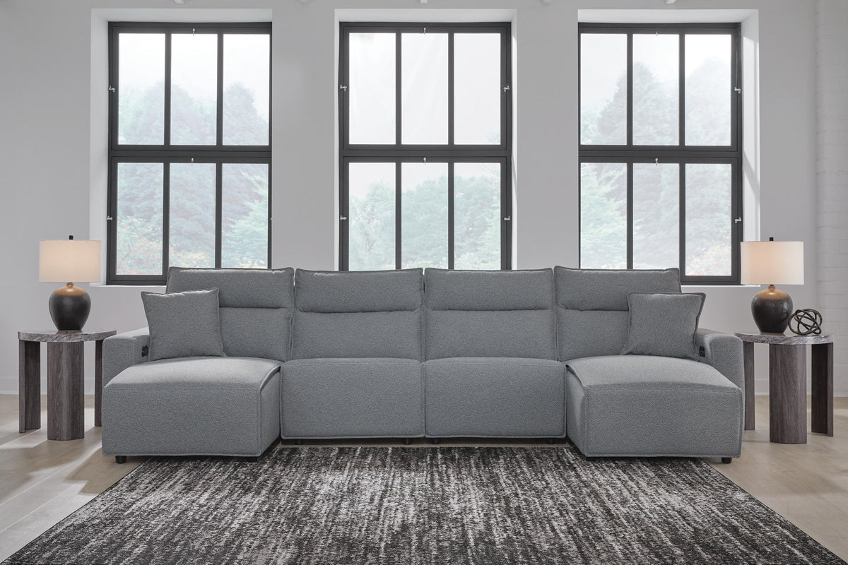Modmax II 4-Piece Reclining Modular Sectional — view 10
