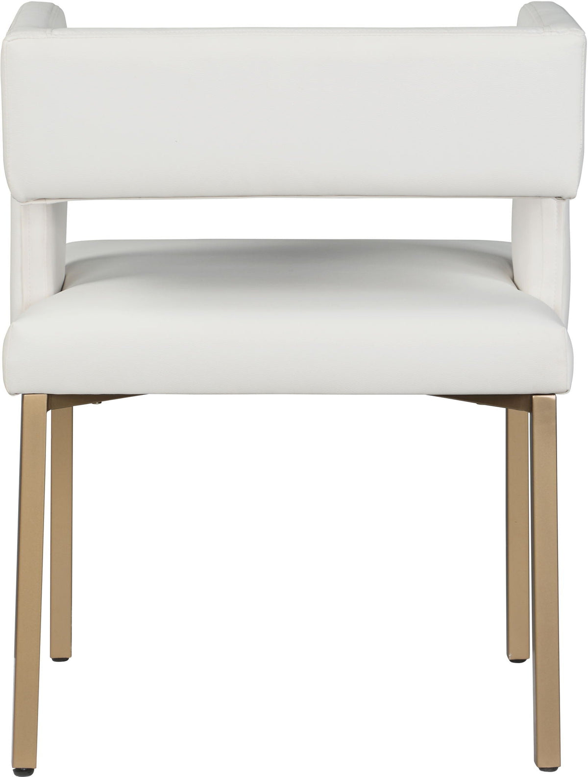 Caleb - Dining Chair (Set of 2) with Gold Legs