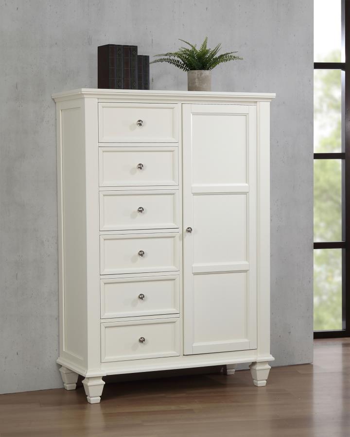 Sandy Beach 8-drawer Door Chest
