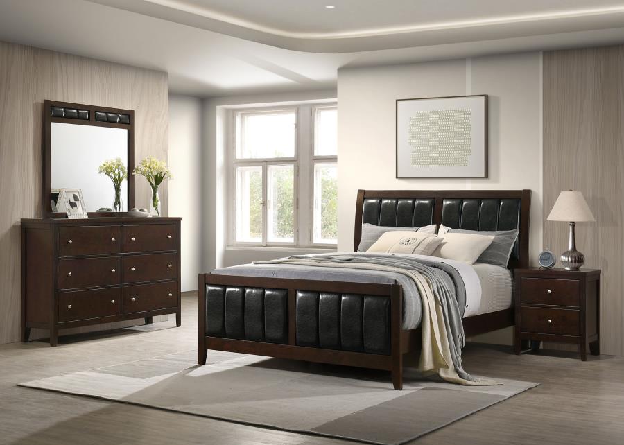 Carlton Bedroom Set Cappuccino