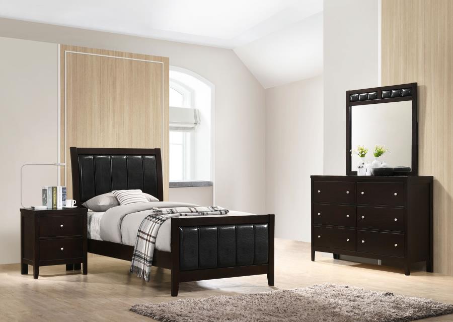 Carlton Bedroom Set Cappuccino