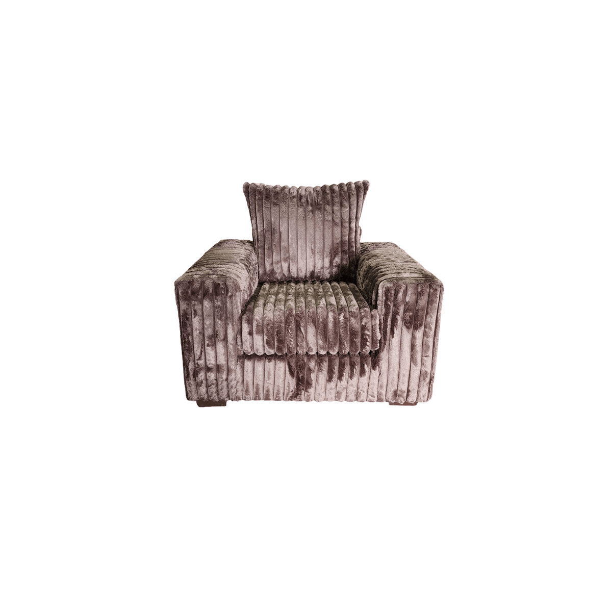 Texan Oversize Corduroy Accent Chair