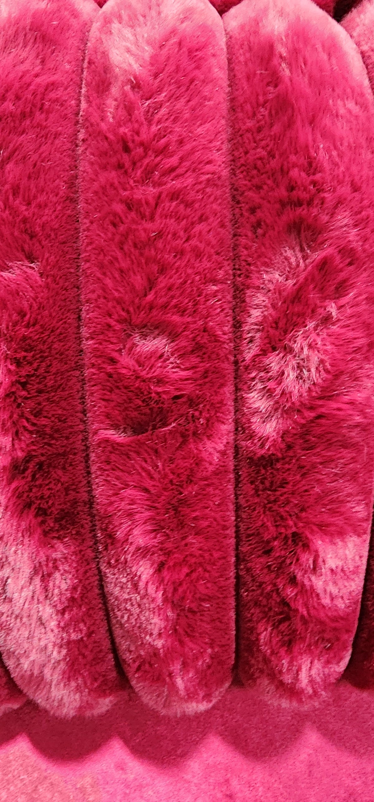 Kora Fuchsia Fabric Sectional