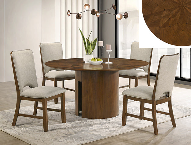 Shari Dining Set — Table & Chairs