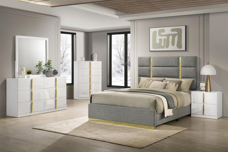 Ines Bedroom Set and High Gloss