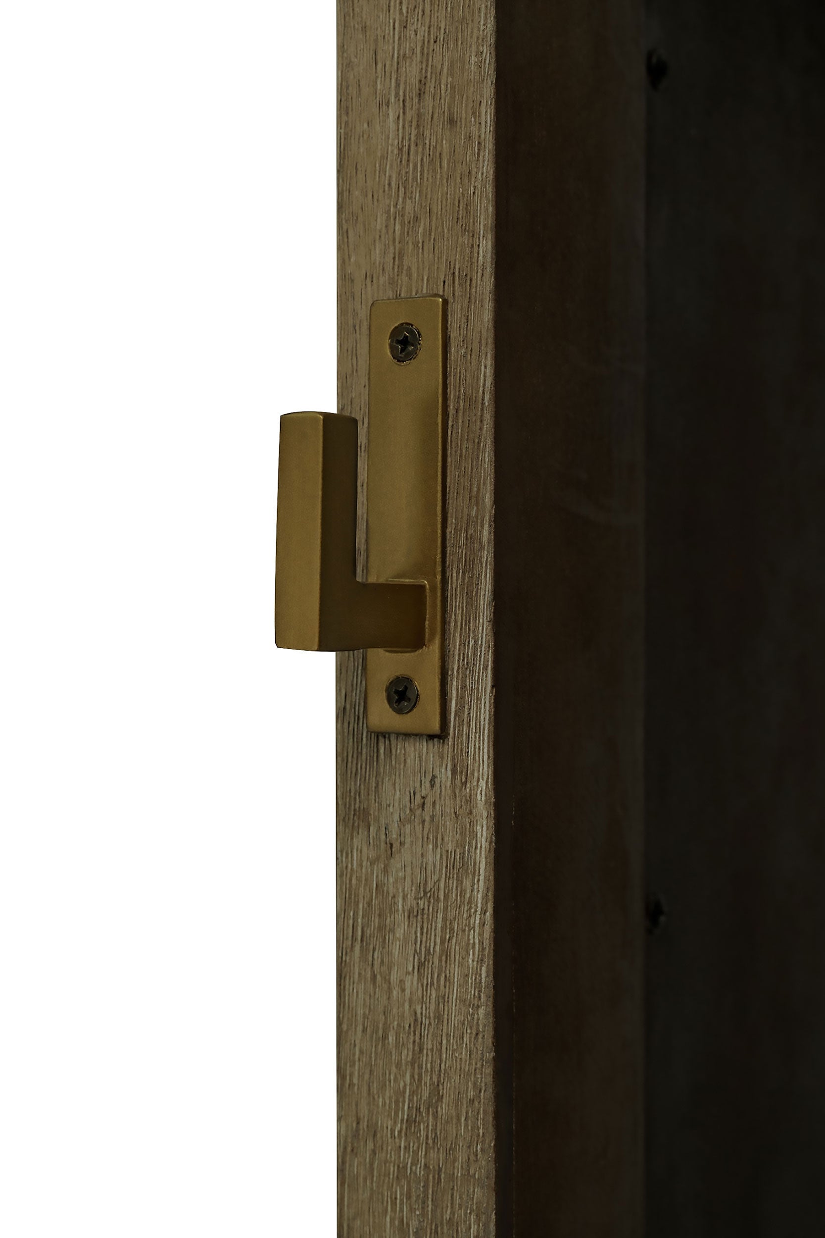 Arini Cane Weave Full Length Standing Floor Mirror