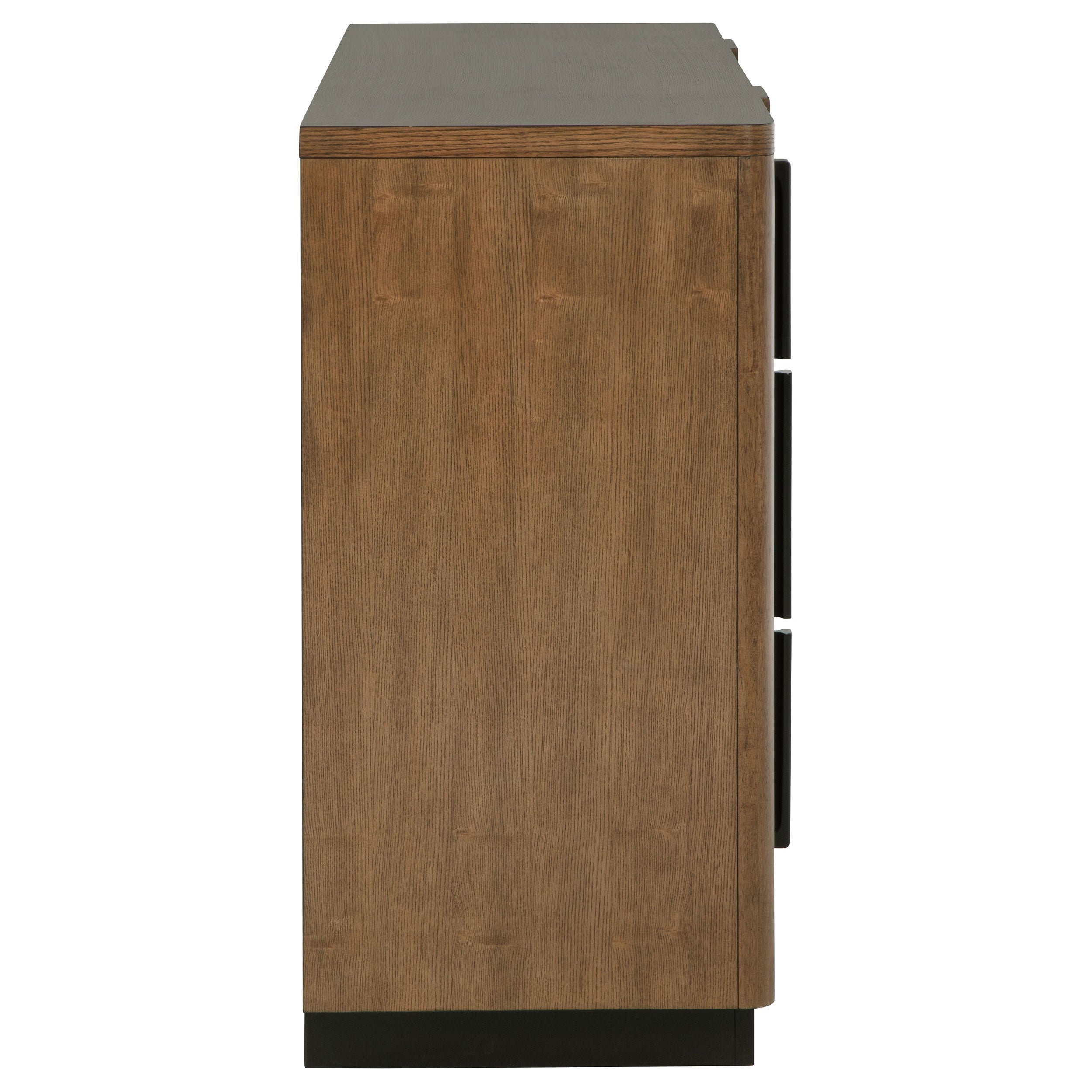 Terrace 6-drawer Dresser and Mirror Ash Brown