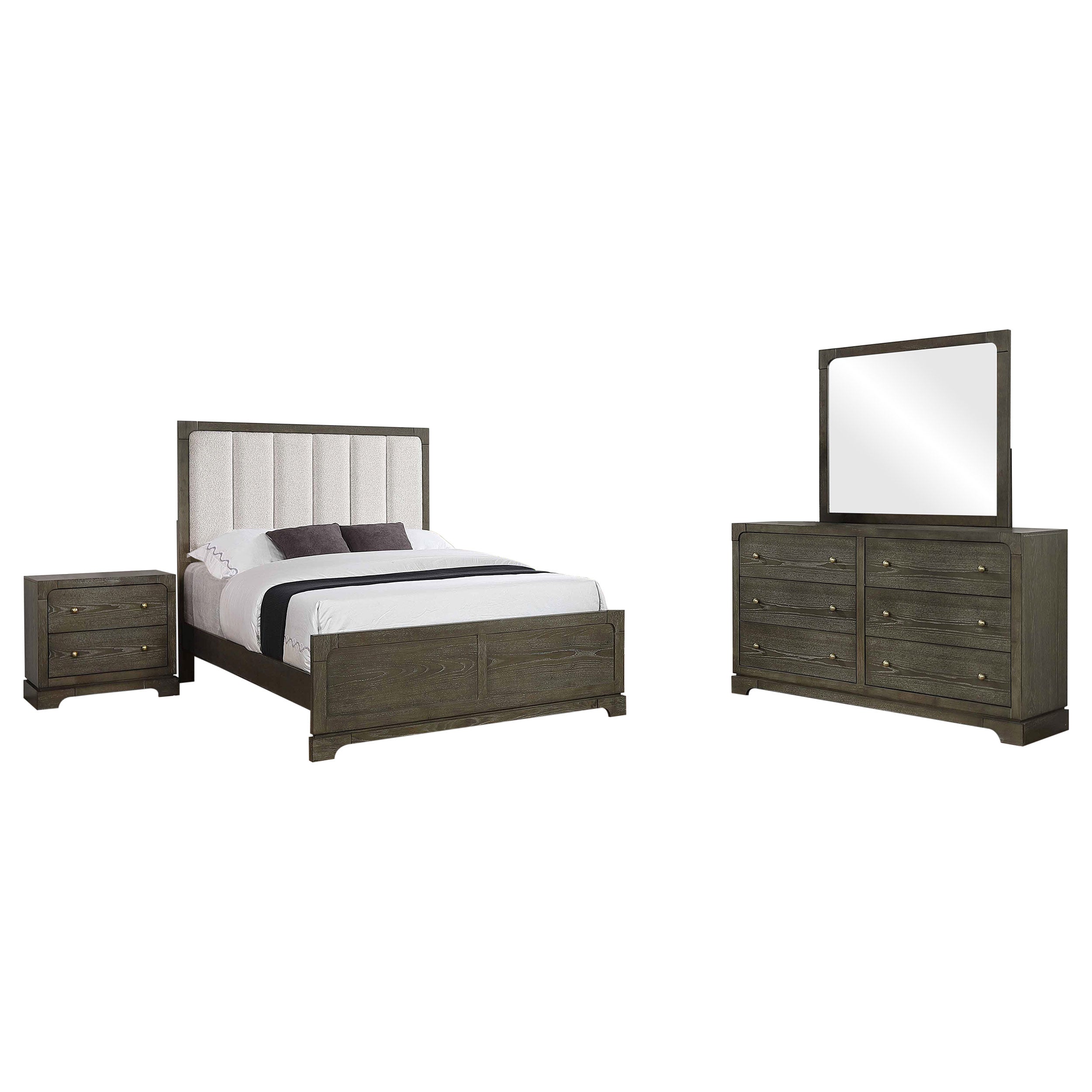 Gran Park Bedroom Set Dark Cocoa