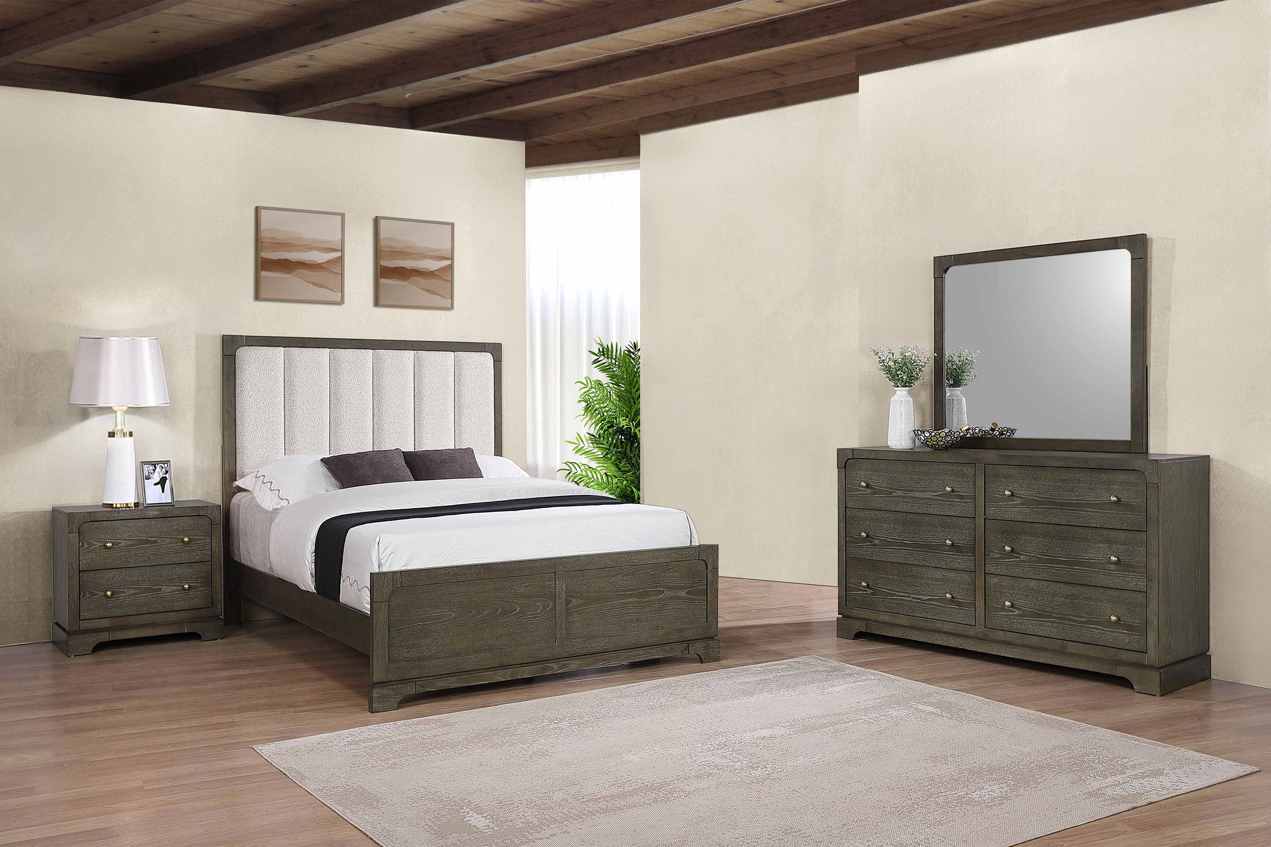 Gran Park Bedroom Set Dark Cocoa