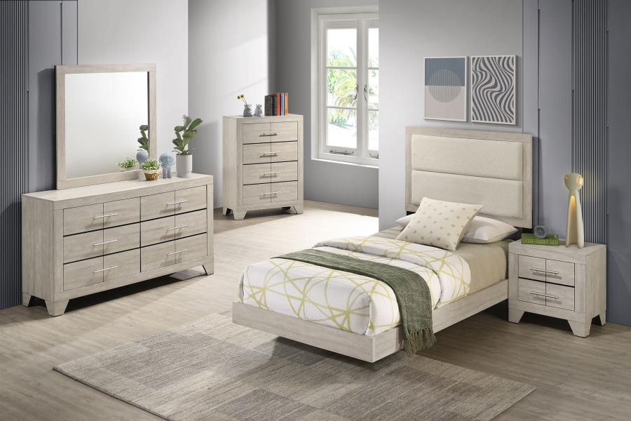 Trenton Bedroom Set Rustic Cream