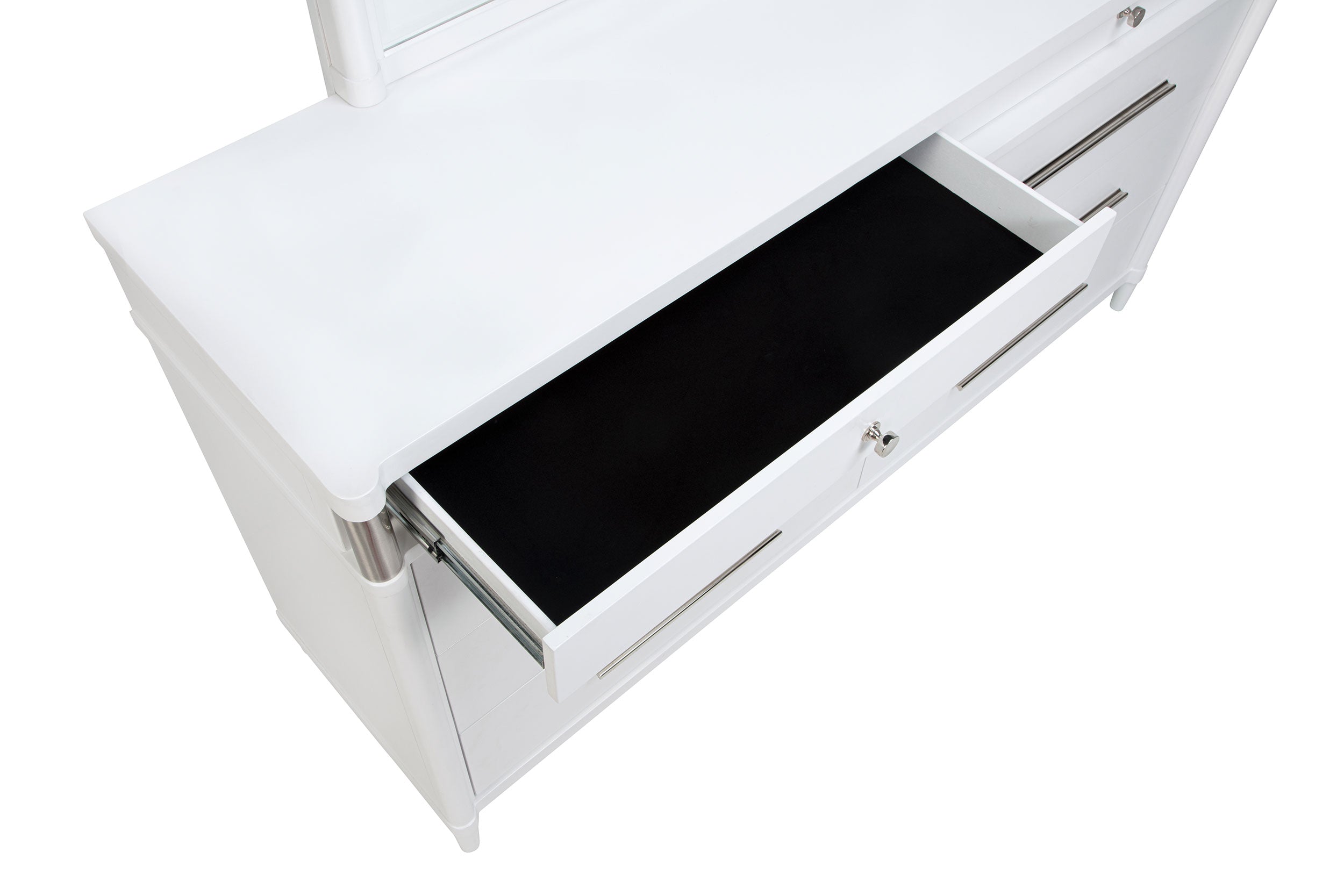 Gracemont 8-drawer Bedroom Dresser with Mirror White