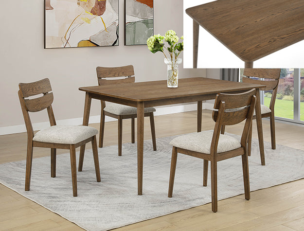 Mills Dining Set — Table & Side Chairs