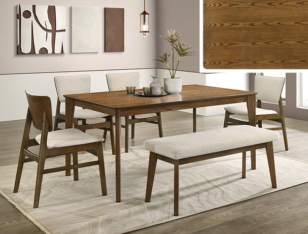 Rolstan Dining Set — Table, Chairs & Bench