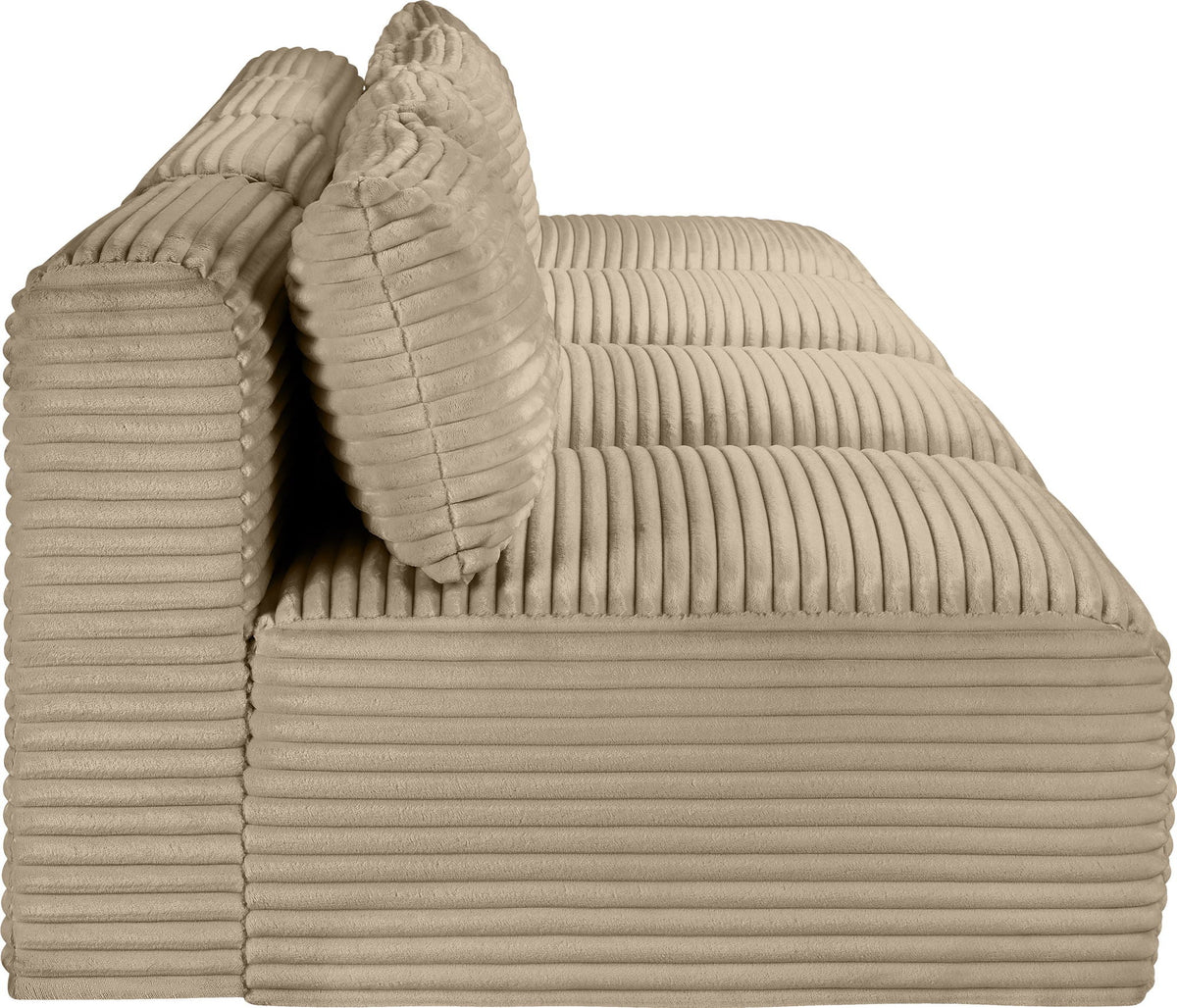 Shaggy - 4 Seat Modular Armless Sofa - Sofa