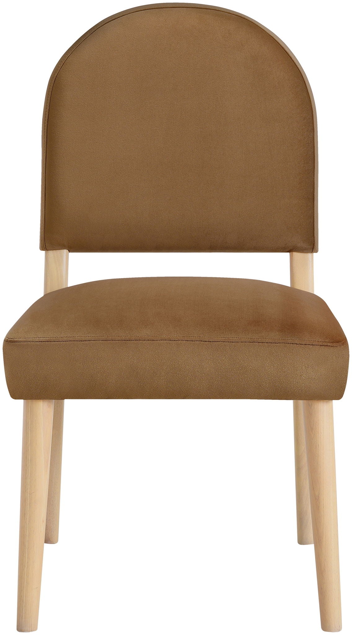 Varinelle - Velvet Dining Chair (Set of 2) - Saddle