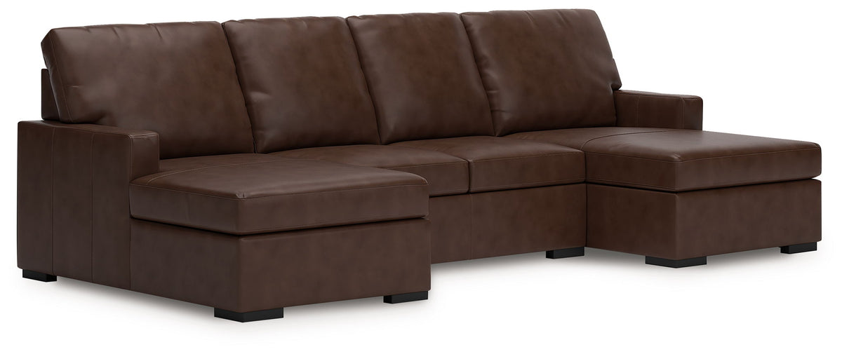 McDowlan Coffee Sectional — 3-Piece Sectional With Double Chaise