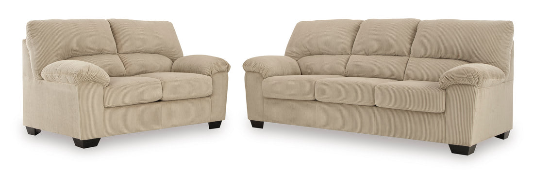 Ashley 242-03 Sofa & Loveseat — 2-Piece Living Room Set