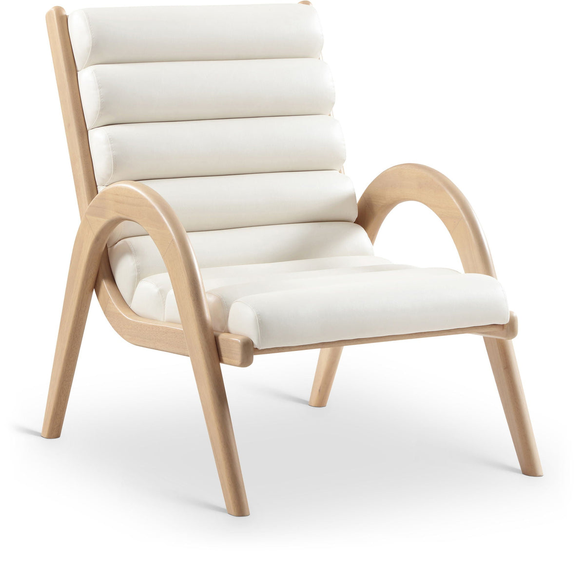 Randal - Accent Chair with Natural Frame