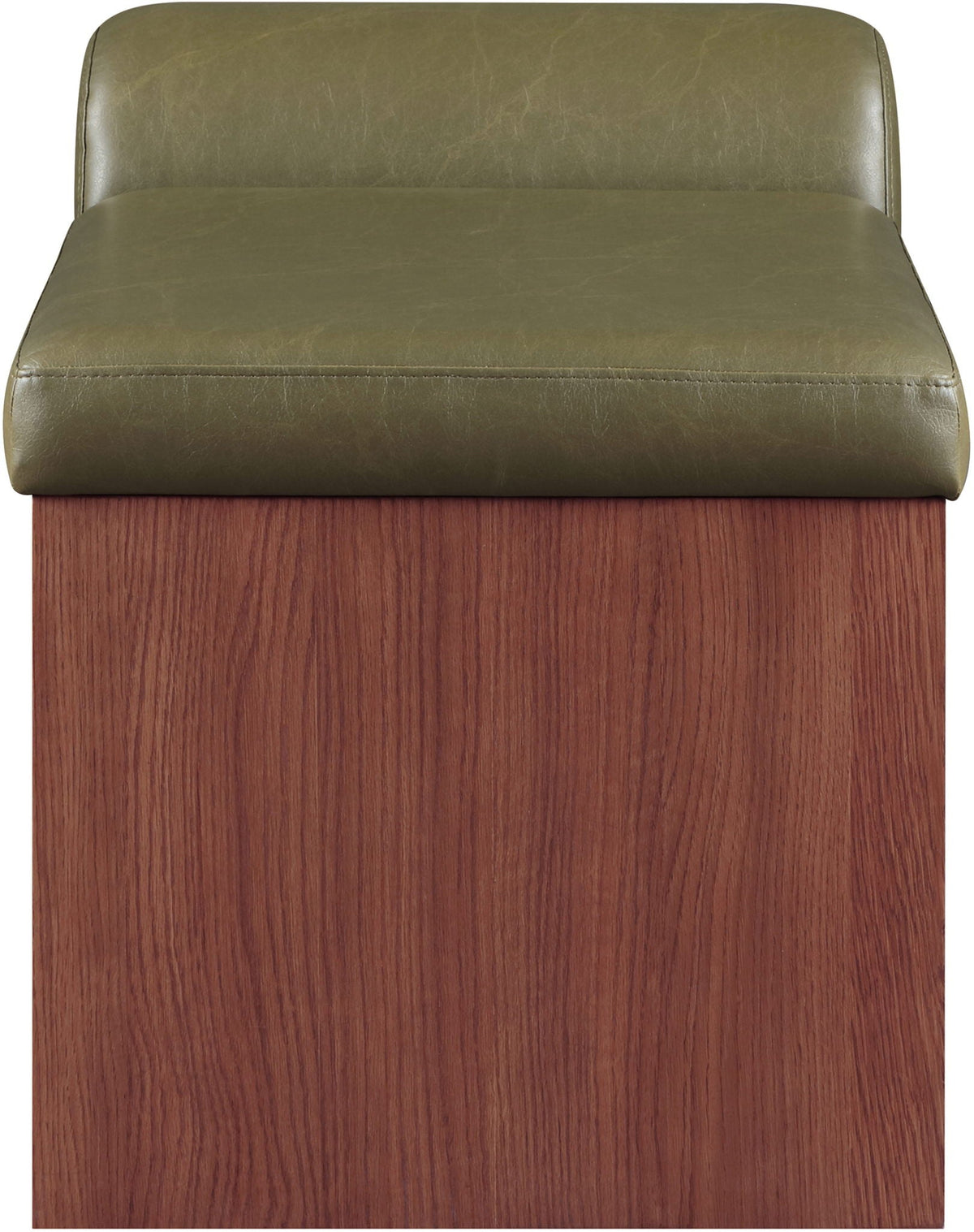 Delphine - Bench with Walnut Base