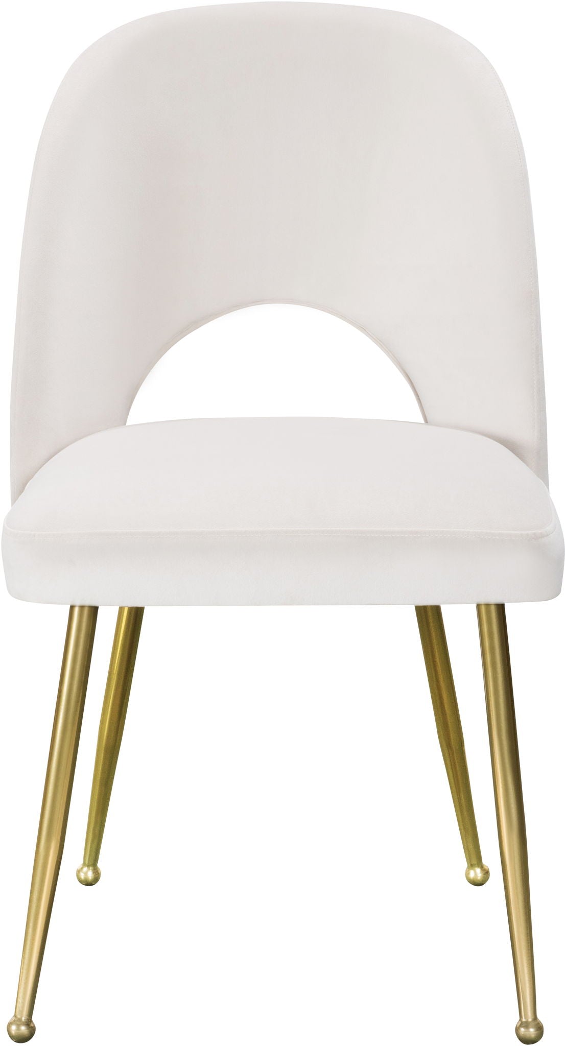 Logan - Dining Chair (Set of 2) with Gold Legs