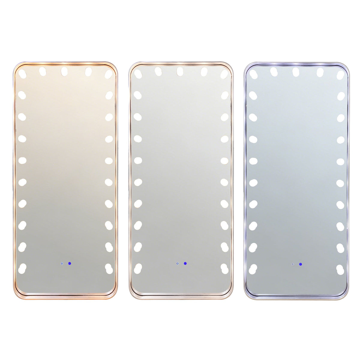 Hollywood 2 LED Vanity Mirror — Bluetooth Speakers