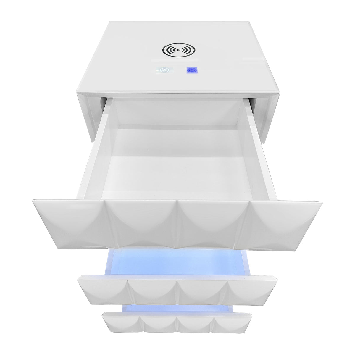 Alix Smart Coffee & End Table Set — 3D LED Lighting