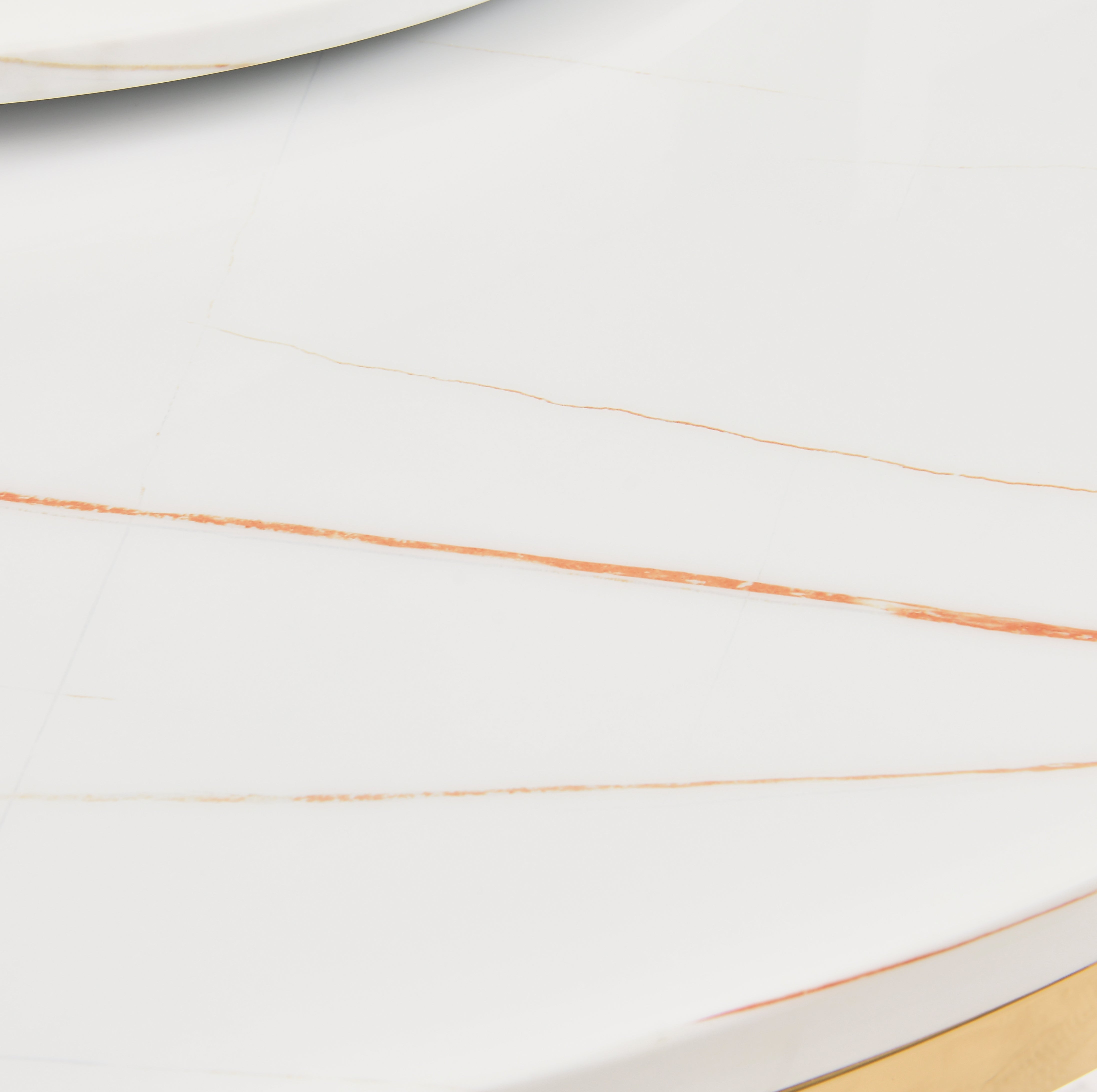 D615 Maxi Table (Cream/Gold)
