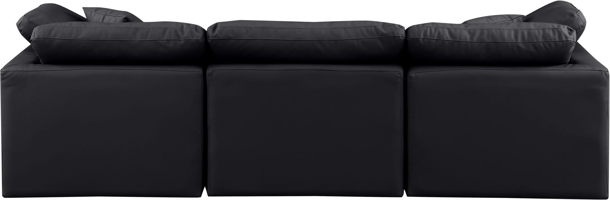 Indulge - Faux Leather 3 Seat Modular Sofa