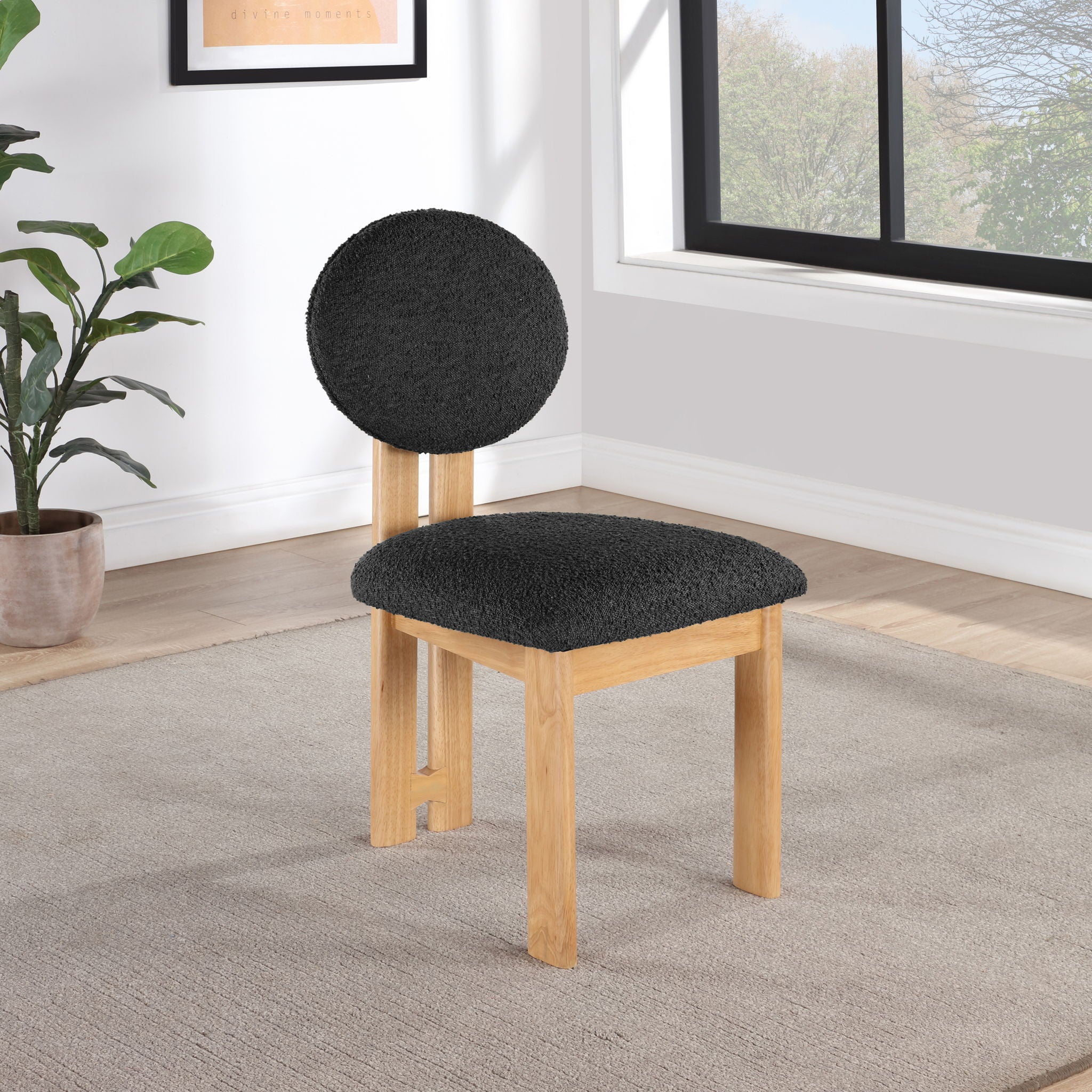 Napa - Dining Chair With Natural Legs (Set of 2)