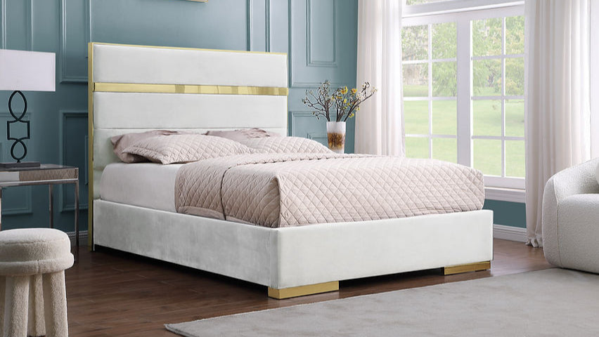 Cartier Bed — Gold Accent Details