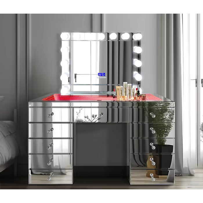 Aryana Vanity Set — LED Lighting & Bluetooth