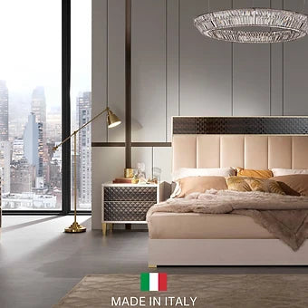 Gemma Italian High-Gloss Bedroom Collection