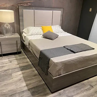 Blade Grey Bedroom Set — Lighted Bed
