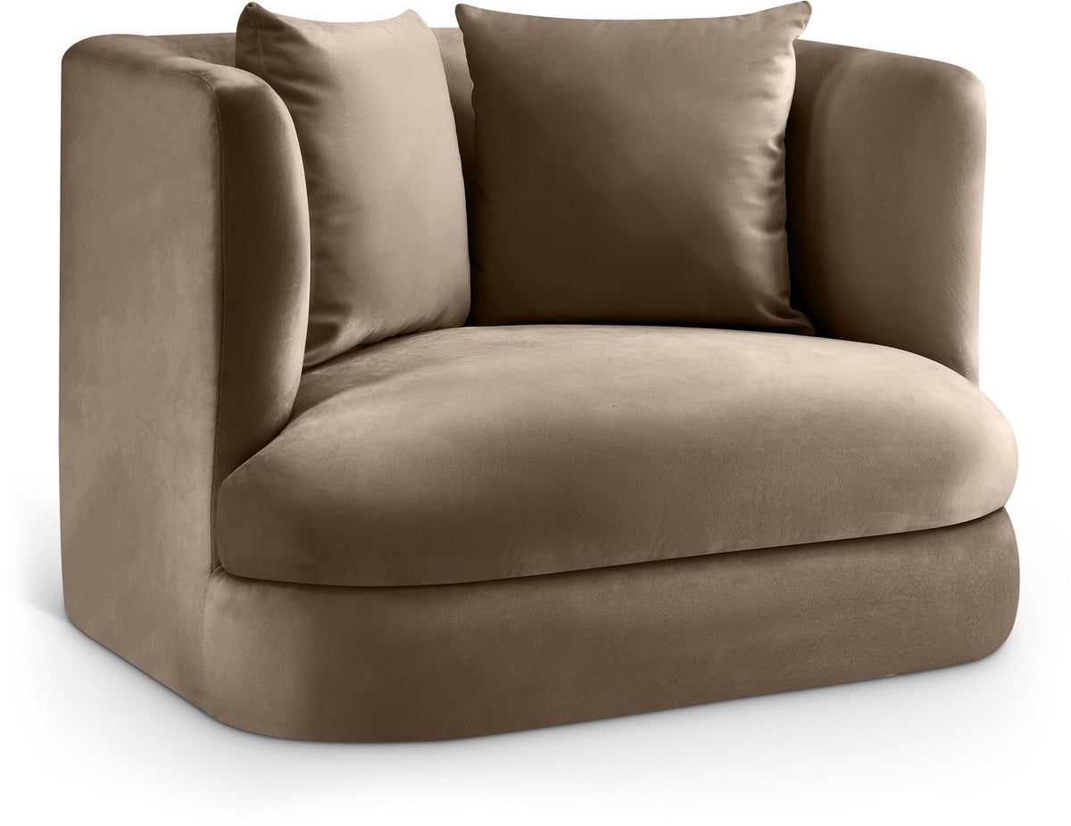 Alder - Chair - Beige Velvet