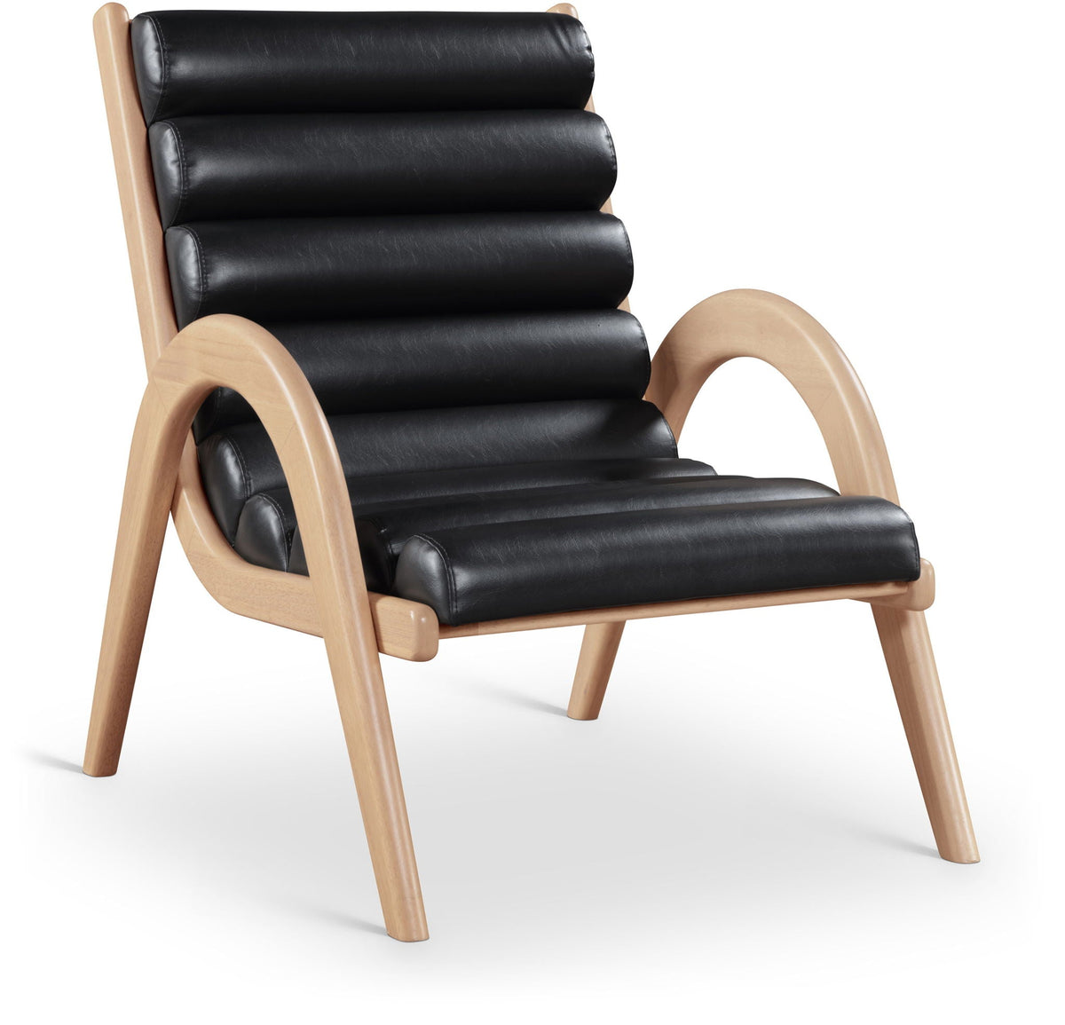 Randal - Accent Chair with Natural Frame