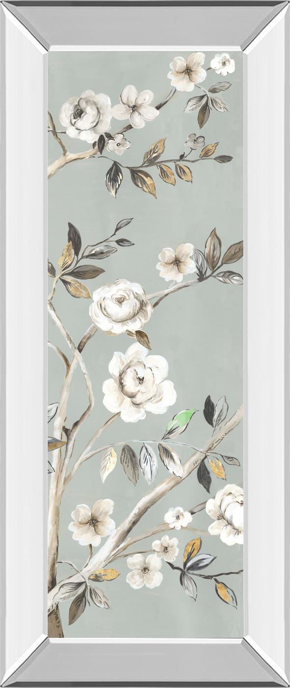 A Flower For You Ii By Asia Jensen 18X42 Mirror Frame Print