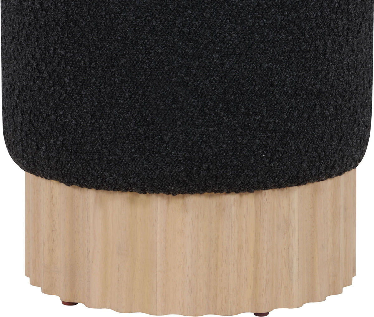 Veranda - Ottoman / Stool with Natural Base
