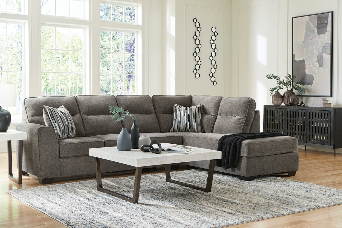 Ashley 313 Sectional — Two-Piece Chaise Design