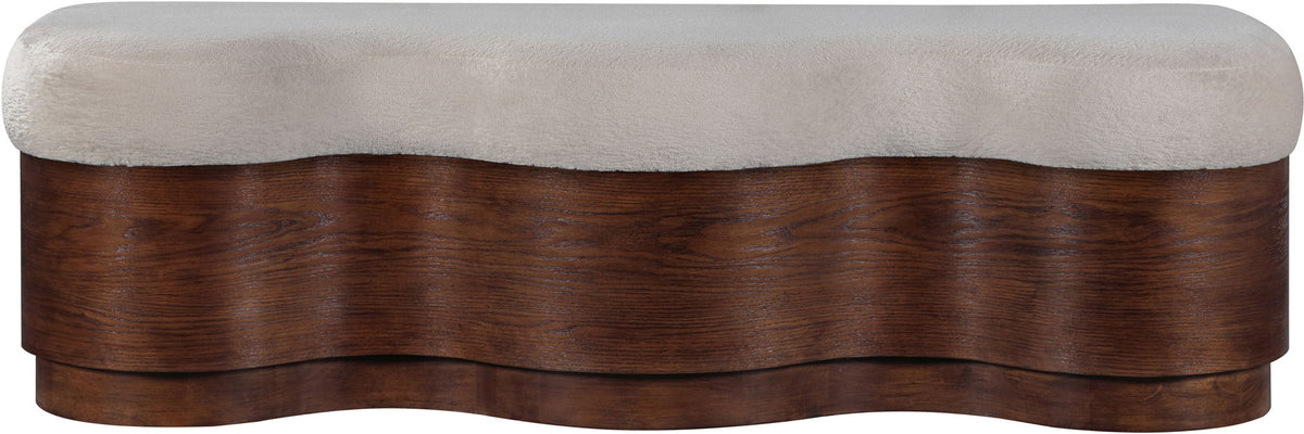 Savoy - Bench with Brown Base