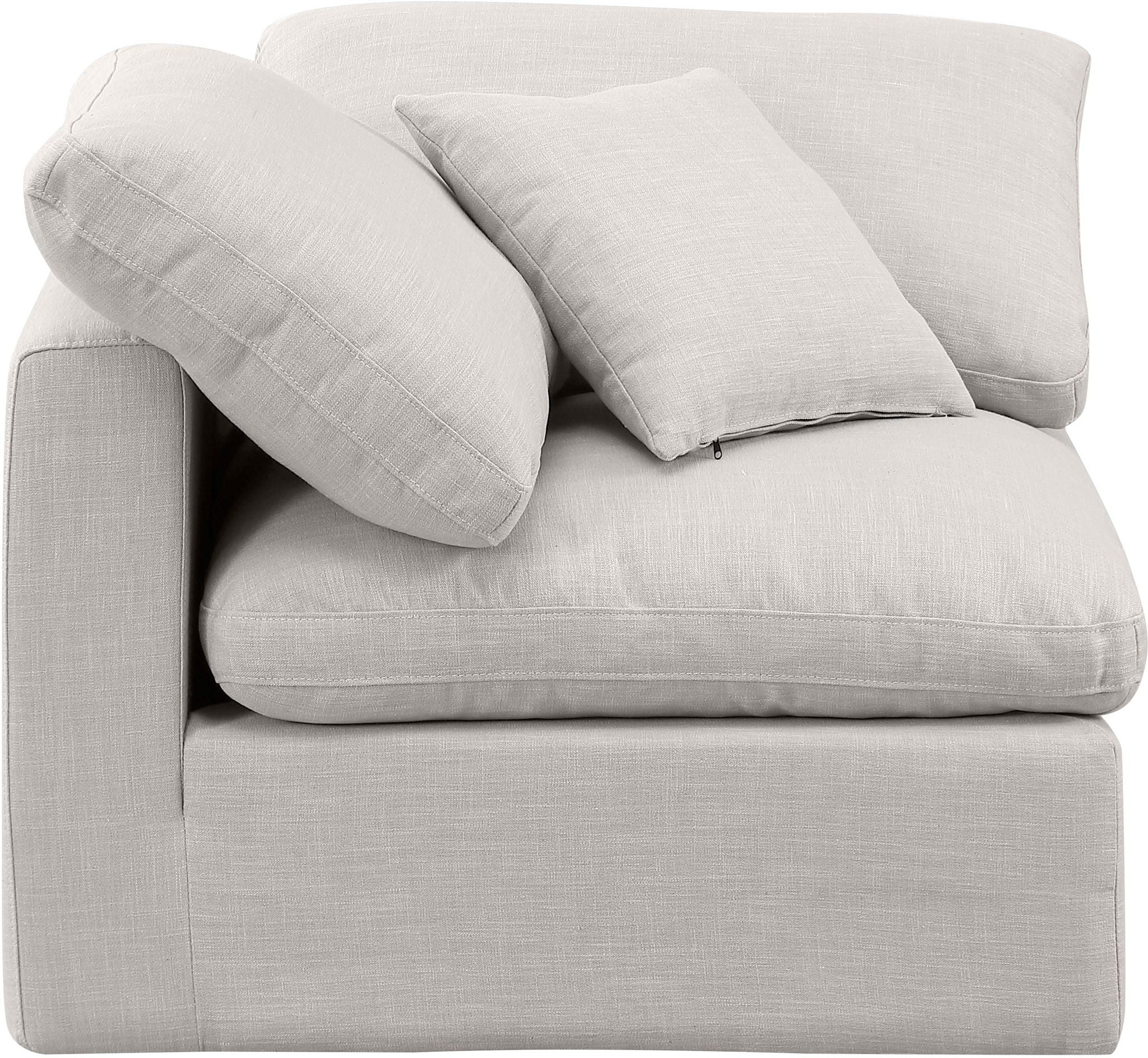 Indulge - Linen Corner Chair
