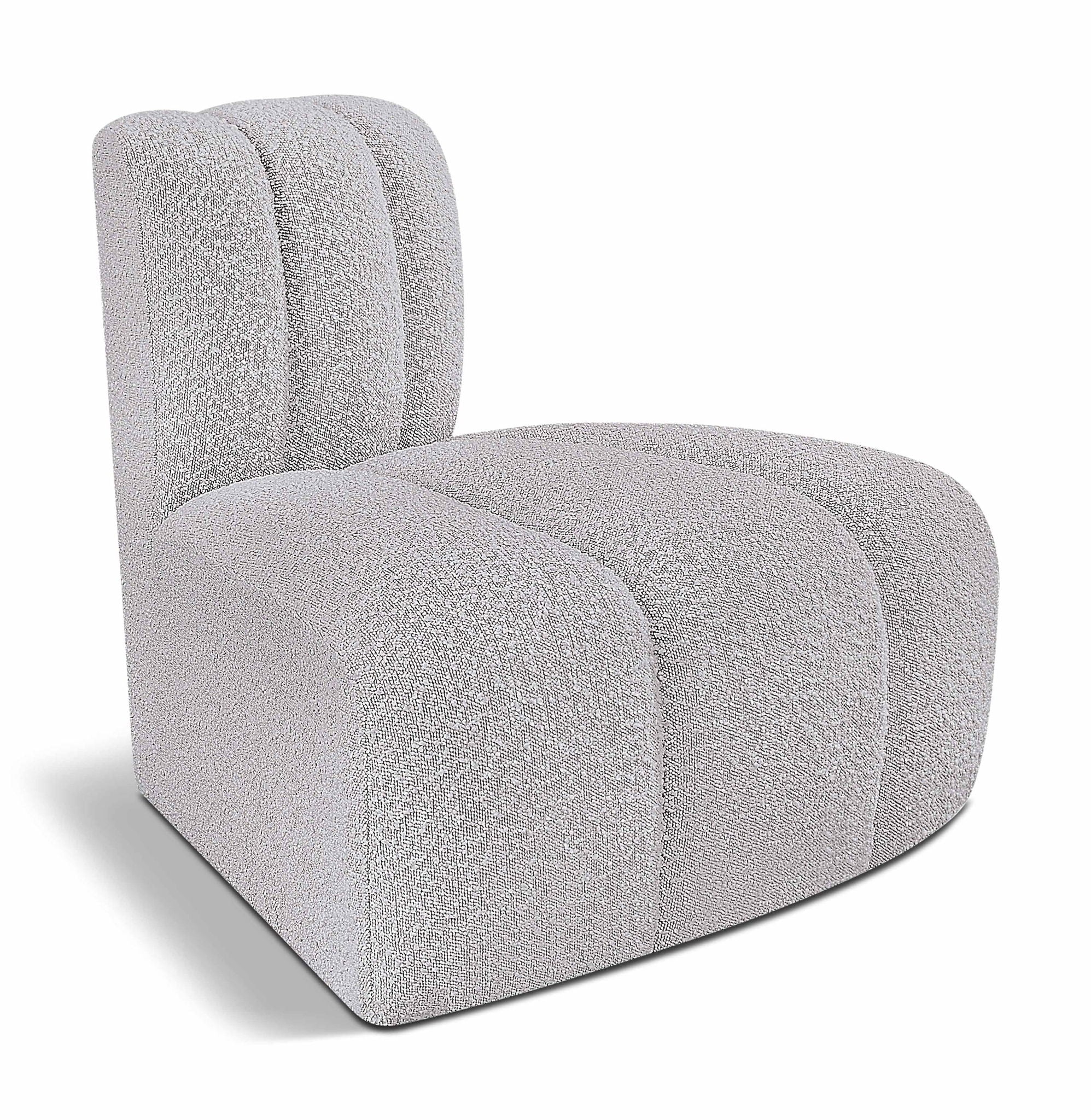 Arc - Boucle Fabric Reverse Corner