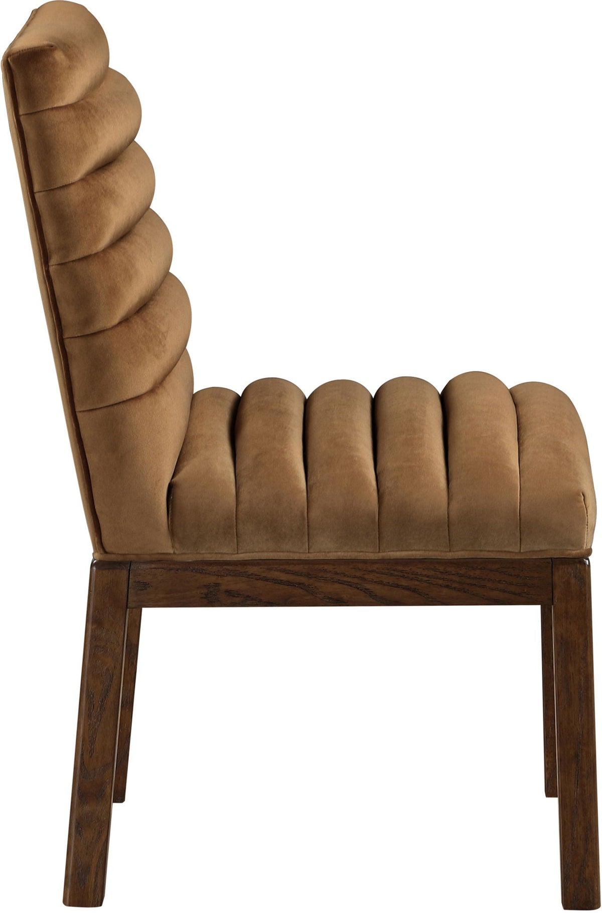 Evelyn - Dining Chair with Brown Legs