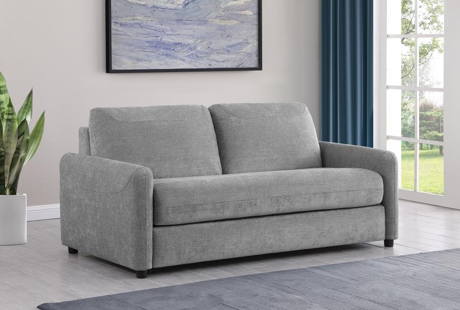 Rylie Upholstered Sofa Sleeper with Mattress