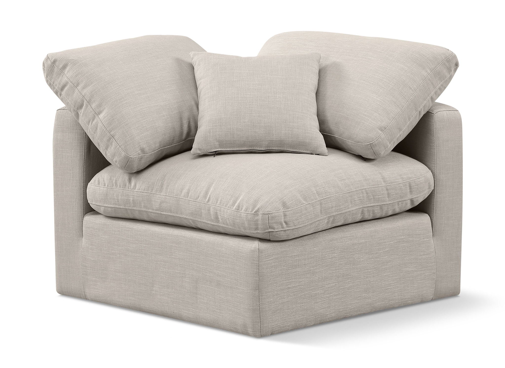 Indulge - Linen Corner Chair