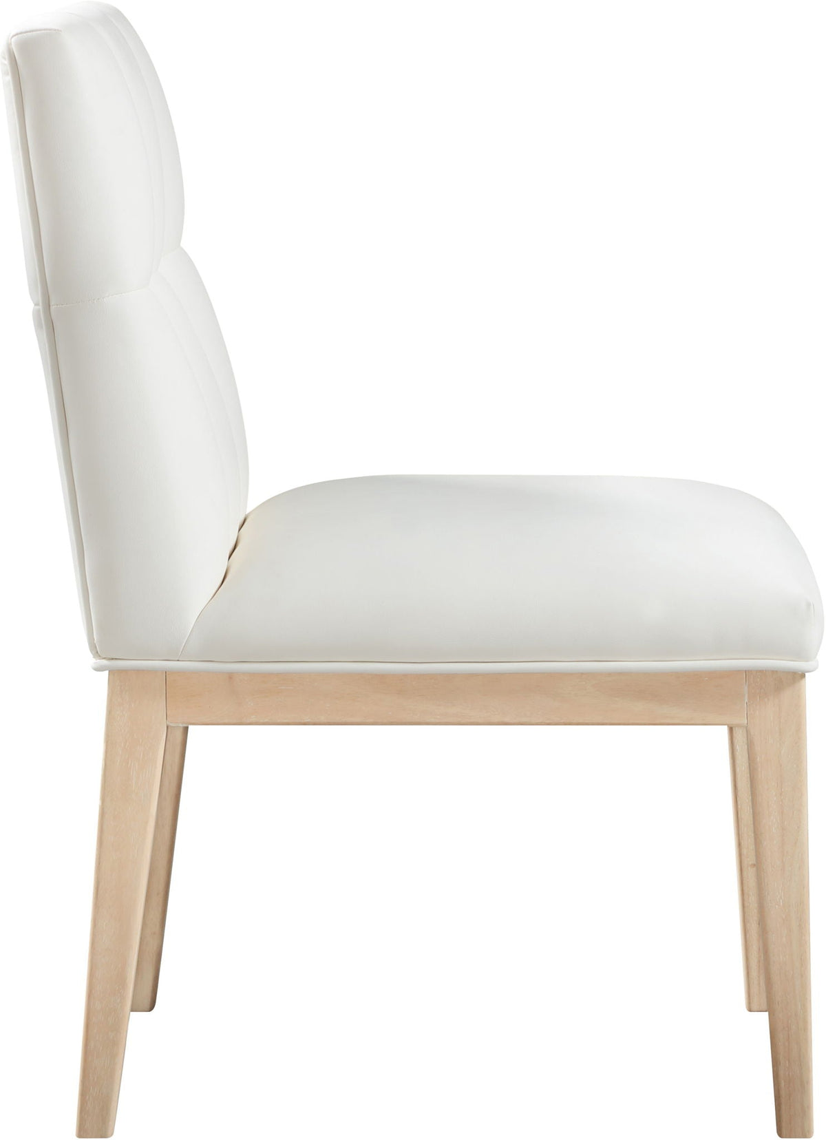 Adrian - Dining Side Chair (Set of 2) with Light Brown Legs